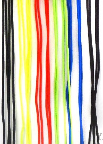 Шнурки на резинке цветные